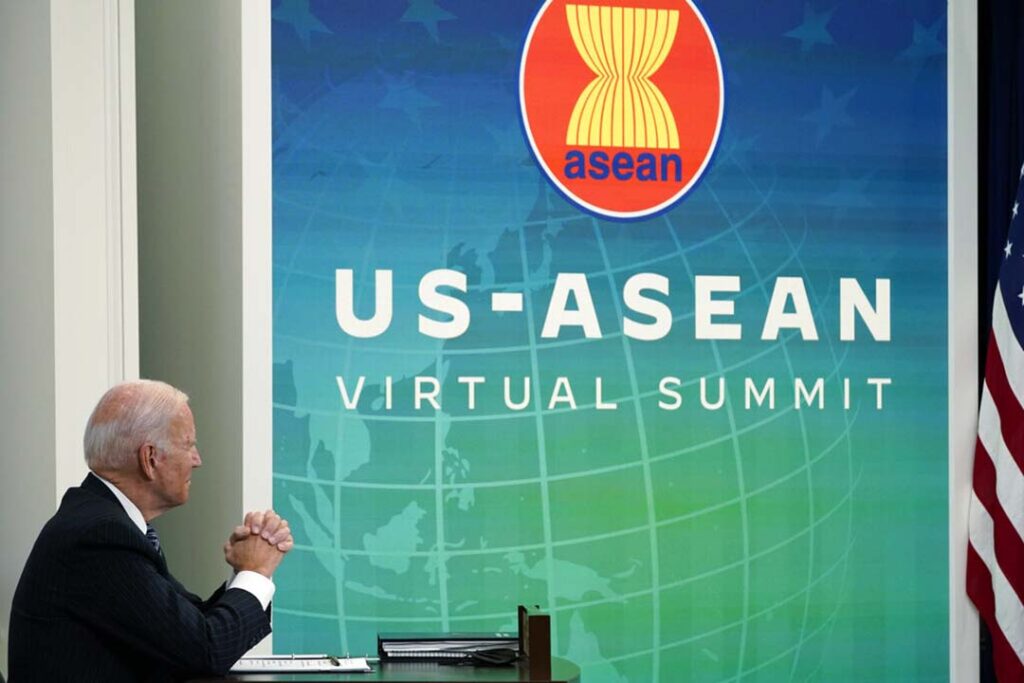 ミャンマー軍事政権を非難するためにバイデン米大統領がASEAN首脳と合流