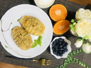 【おうちカフェ】チーズがとろけ出す ハッセルバッグポテト