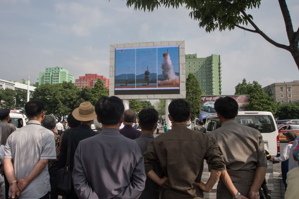 北朝鮮　またもミサイル発射、短距離スカッドか