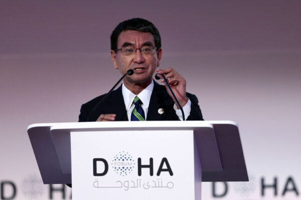 河野太郎防衛相、ドーハで演説「侵略者は代償を支払う」中国の軍事活動に警告