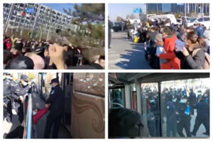 中国北京、P2P融資被害者4000人が抗議デモ　警察当局が催涙スプレーで制圧