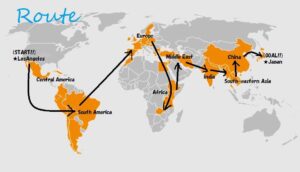 すべての始まり　バックパッカーの1人旅