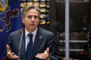 米、ロシアに「影響大きい」経済制裁を警告　ウクライナ侵攻なら