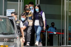 香港紙幹部5人逮捕、国安法違反で　米欧が懸念表明