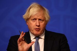 英首相、ロシアに警告　「いかなる侵攻も世界の大惨事に」