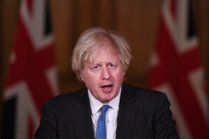 英首相、国会答弁中に突然中国語　相手議員の中国関係皮肉った