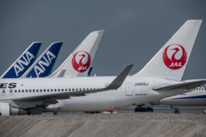 羽田空港駐機場　日本航空の2機、主翼先端が接触　けが人なし