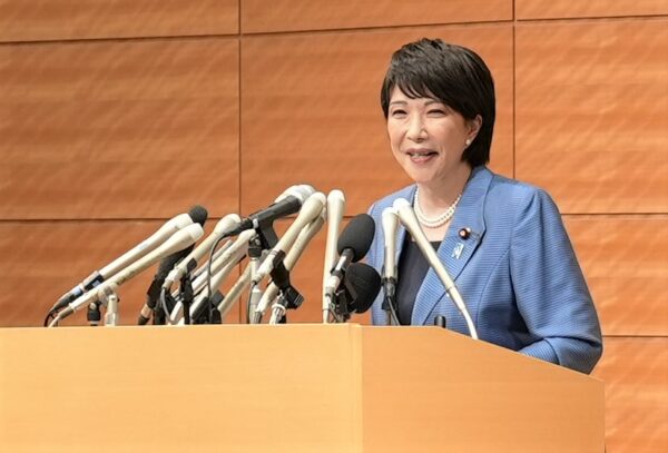 高市早苗氏、財政出動と安全保障を強調、中国共産党にも言及＝自民党総裁選出馬会見