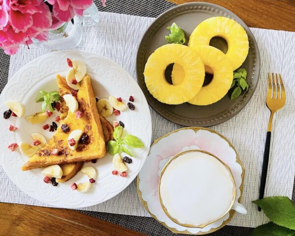 【おうちカフェ】ふわふわ美味しいフレンチトースト