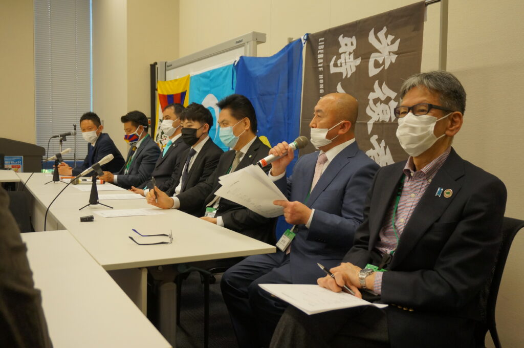 衆議院議員会館で人権団体が会見　国会決議の早期成立求める