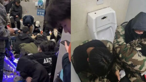 メーデー連休に突入した中国　あふれる人出に宿もなく「公衆トイレで夜を明かす観光客」が続出