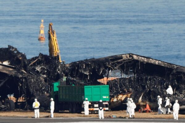 滑走路誤進入の防止装置、機能していたと認識＝羽田事故で国交省幹部