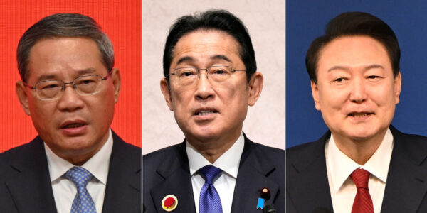 日韓中サミット、台湾海峡についての言及避ける