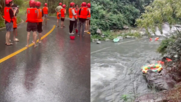 【動画あり】涼しい「川下り」がまさかの中国「密林サバイバル」に