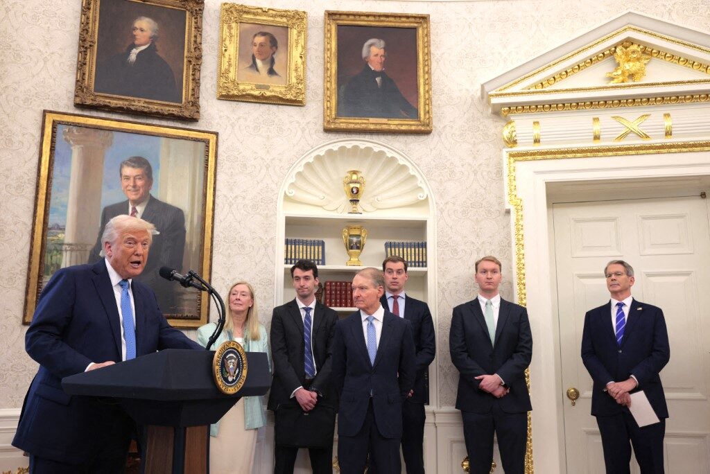 トランプ大統領　米中関税戦争で強硬姿勢　合意なければ独自協定策定へ