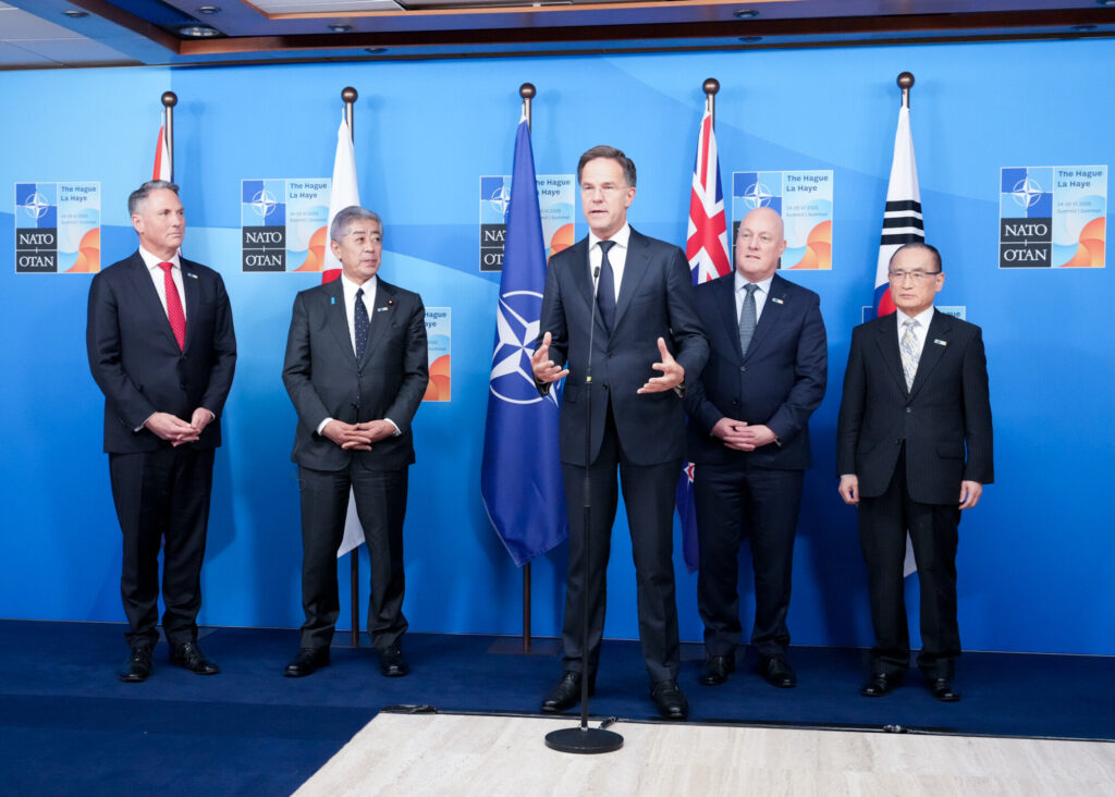 北大西洋条約機構と日本など太平洋4か国が連携強化　NATOハーグ会合で共同声明