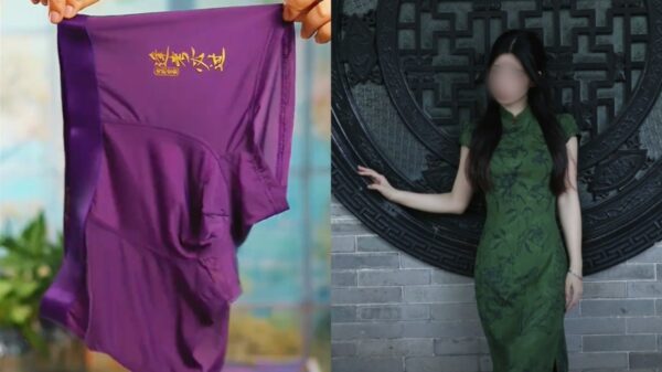 紫の下着に緑のチャイナドレス　中国の大学統一入試試験がスタート　験担ぎグッズが今年も大盛況