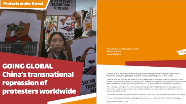 国際言論自由組織　中共による越境弾圧を明かす