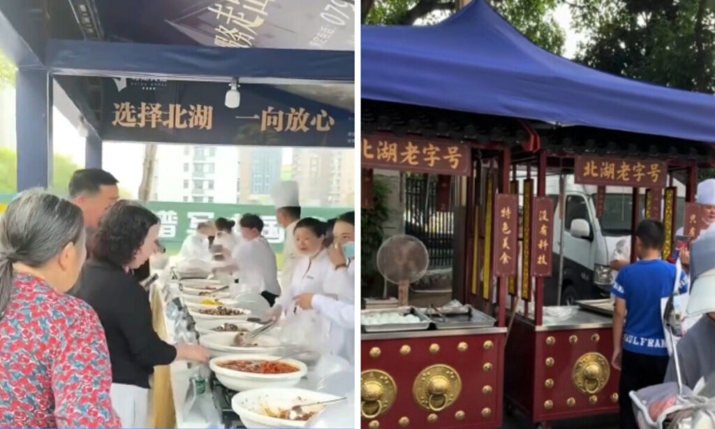 高級ホテルが次々と「屋台」に転身　中国飲食業界に異常事態