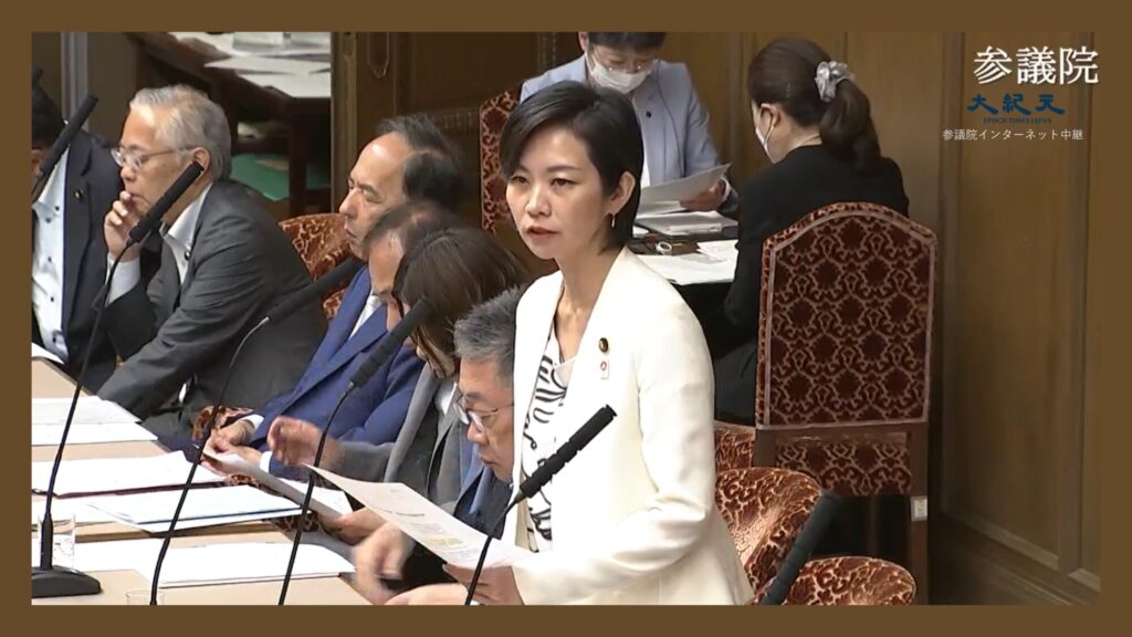 参政党に梅村みずほ参議が入党　全国比例で参院選出馬へ