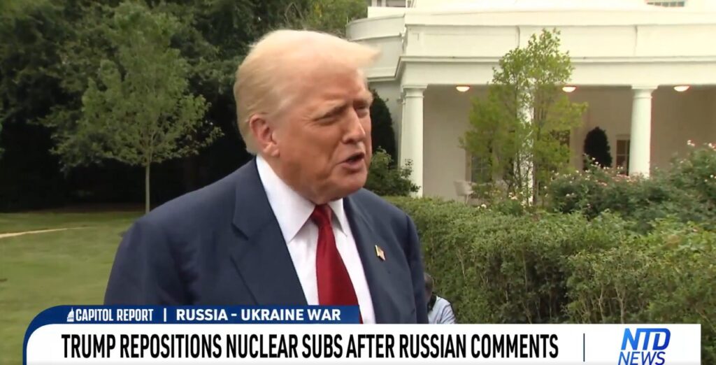 トランプ大統領　核潜水艦2隻の配置を命令　メドヴェージェフ氏の発言受け米ロ緊張高まる