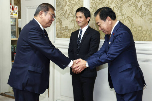 自公立3党首が会談　給付付き税額控除の協議体設置で一致