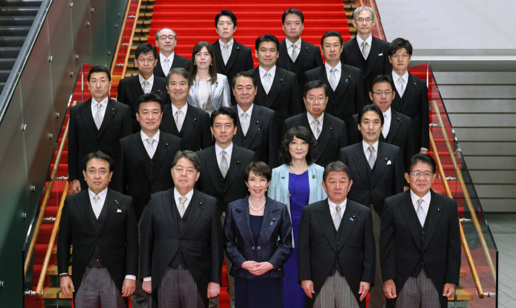 高市新内閣「閣僚名簿公表」　安定と実行重視