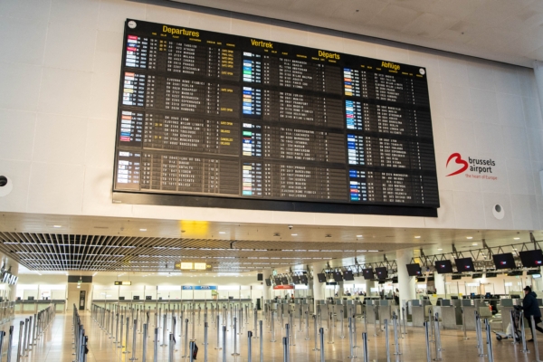 ドローン侵入でベルギーのブリュッセル空港とリエージュ空港が一時閉鎖