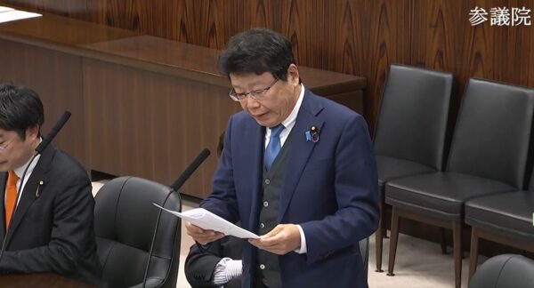 「臓器収奪は殺人」中国移植渡航の野蛮な実態追求　＝北村晴男議員【参院法務委】
