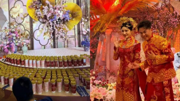 中国ミルクティー王の結婚式が話題