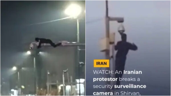 中共製監視技術に怒り　イラン市民が中国製カメラを破壊