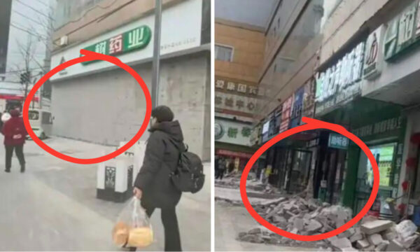 中国で起きた「謎の事件」 深夜の商店街に壁が出現　そして消えた