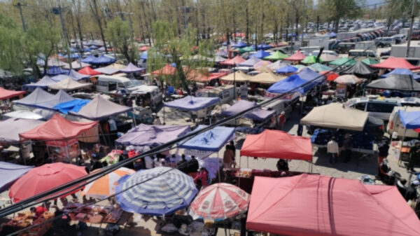 中国で広がる週末市場通い 若者が郊外へ向かう理由