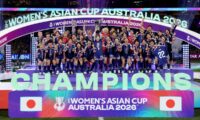 日本女子　豪州に辛勝でアジア杯優勝　熱戦にファン沸く