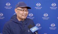 神韻を観て感動の涙を流した中国人移民　法輪功に謝罪