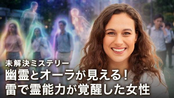 幽霊とオーラが見える！ 雷で霊能力が覚醒した女性【未解決ミステリー】
