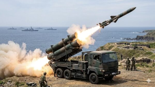 日本のミサイル発射が西太平洋情勢を揺るがす