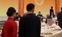 米中晩餐会の女性給仕係に注目集まる　SNSでスパイ疑惑