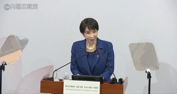 高市総理　ベトナムで外交政策スピーチ　進化するFOIPと「自律・強靱」なアジアの未来