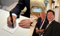 トランプ氏　李在明大統領を「強いリーダー」と評価　G7で緊密外交「ゴルフの約束も」