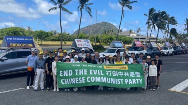 「End CCP」車隊が再びハワイで真相伝え　沿道の市民から支持の声相次ぐ