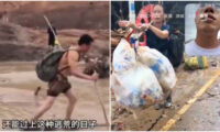 中国・広西洪水　支援届かず「何日も食べ物がない」