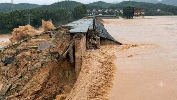 中国各地で豪雨被害　62河川が警戒水位超え　広西でダム決壊