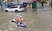 台風13号中国に上陸　上海でも大雨　21万人超が避難