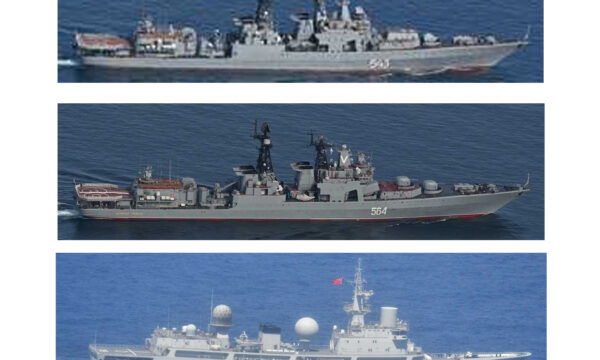 中露艦艇　日本周辺で相次ぎ航行　統幕が4件公表　津軽・対馬海峡、奄美沖を通過