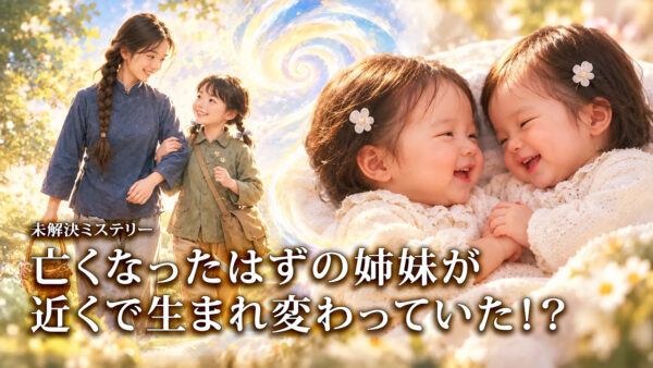 18：00 プレミア公開 | 亡くなったはずの姉妹が近くで生まれ変わっていた！？ 【未解決ミステリー】