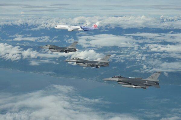 米F-16V戦闘機が台湾到着　年末までに追加納入へ